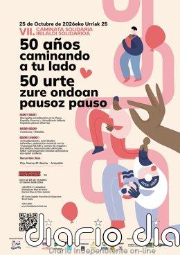 ASAFES organiza su 'VII Caminata Solidaria' en Vitoria-Gasteiz con motivo del 'Día Mundial de la Salud Mental' 'VII Caminata Solidaria' De Asafes