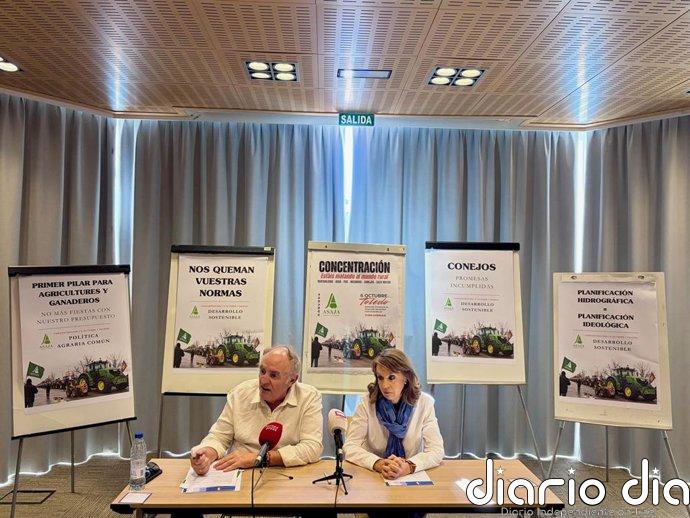 Asaja C-LM se concentrará el 6 de octubre en Toledo bajo el lema 'Estáis matando al mundo rural'