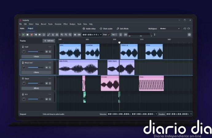 Audacity 4 estrena interfaz más colorida y nuevas herramientas que mejoran el trabajo con los clips