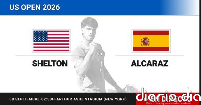 Ben Shelton - Carlos Alcaraz, en directo hoy: sigue el partido de US Open ATP