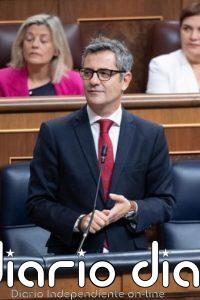Bolaños acusa al CGPJ de ralentizar sus quejas contra Peinado para que tenga "impunidad"