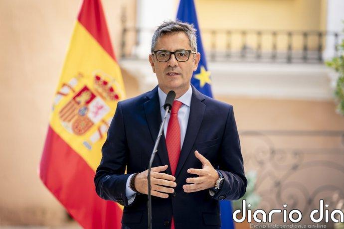 Bolaños niega que el Gobierno haya ocultado información sobre Ceuta y pide "máxima cautela" antes de señalar a Marruecos