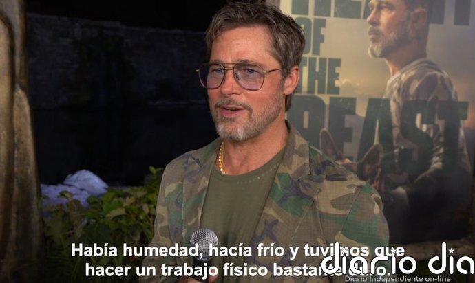 Brad Pitt protagoniza En el corazón de la bestia: "Es la película físicamente más exigente que he hecho nunca"