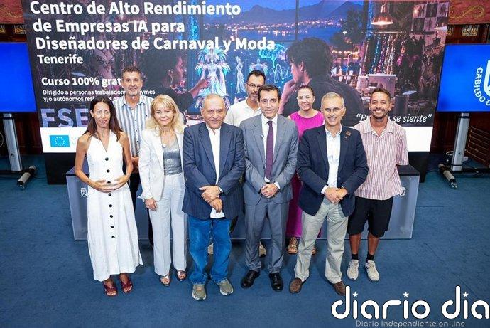 Cabildo de Tenerife impulsa un centro de alto rendimiento de empresas de IA orientado al Carnaval y la moda