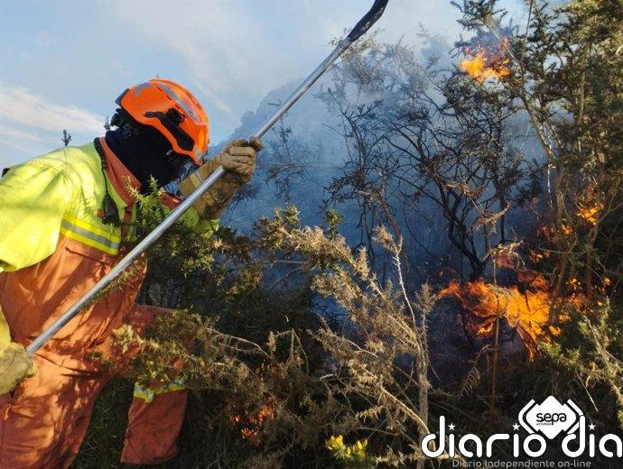 Cabrales proyecta la reparación de la balsa forestal de Beceña para la lucha contra incendios