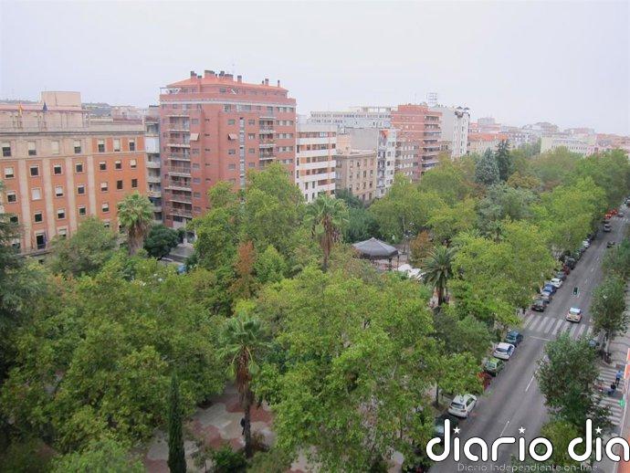 Cáceres transforma este sábado una plaza de aparcamiento en un jardín efímero para celebrar el Día Mundial Sin Coches