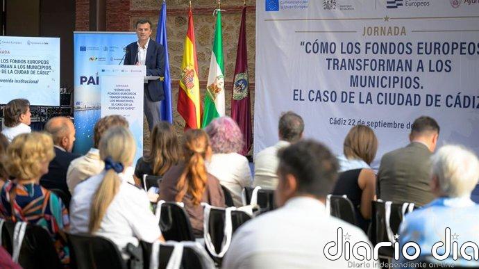 Cádiz mira a Europa con unas jornadas para analizar su transformación gracias a proyectos con fondos europeos