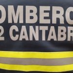 Calcinado un coche que circulaba por la A-67 a la altura de Campoo de Enmedio