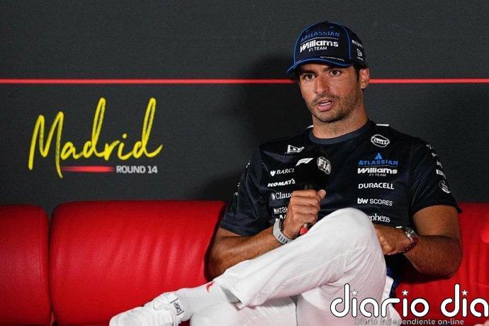 Carlos Sainz: "Este año Madrid me servirá de aperitivo para cuando tenga un Williams más competitivo"