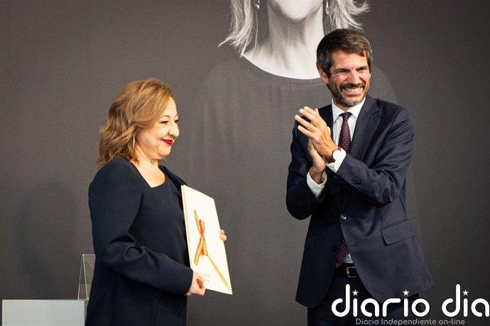 Carmen Machi ensalza el "universo femenino de la mujer madura" en el Premio Nacional: "Interesa, y mucho"