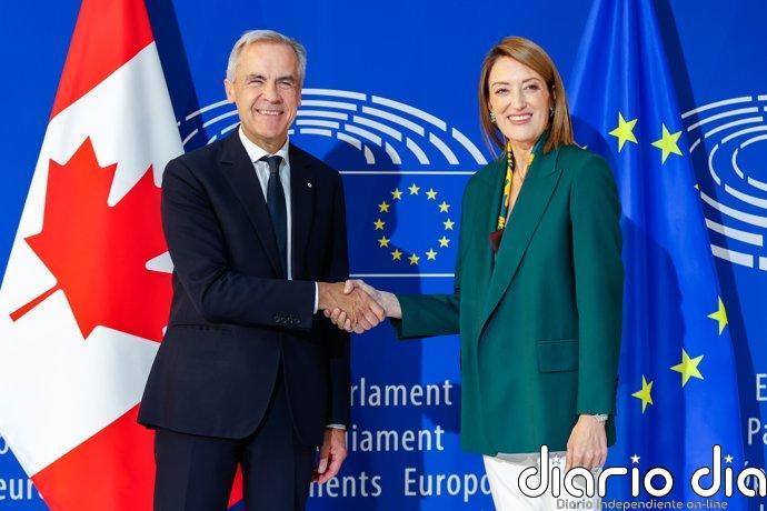 Carney dice que la UE y Canadá "son más fuertes juntos" pero descarta "un tercer bloque" para rivalizar con EEUU