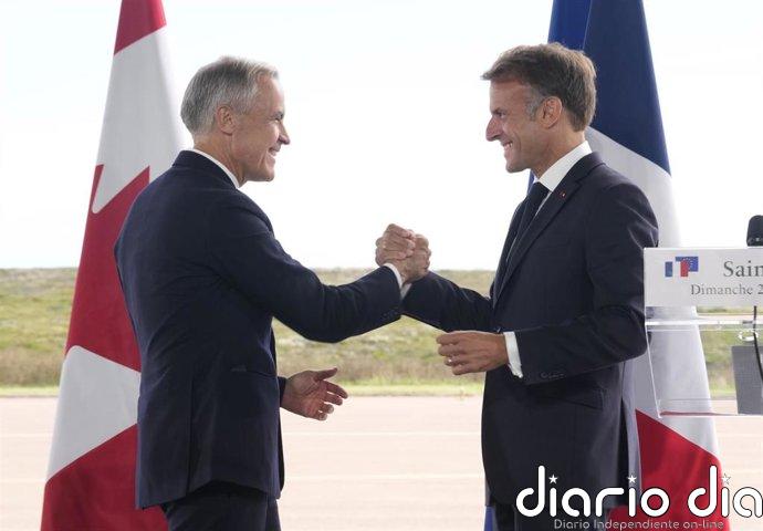 Carney y Macron sellan una alianza estratégica para blindar la cooperación en sectores como seguridad, energía y defensa