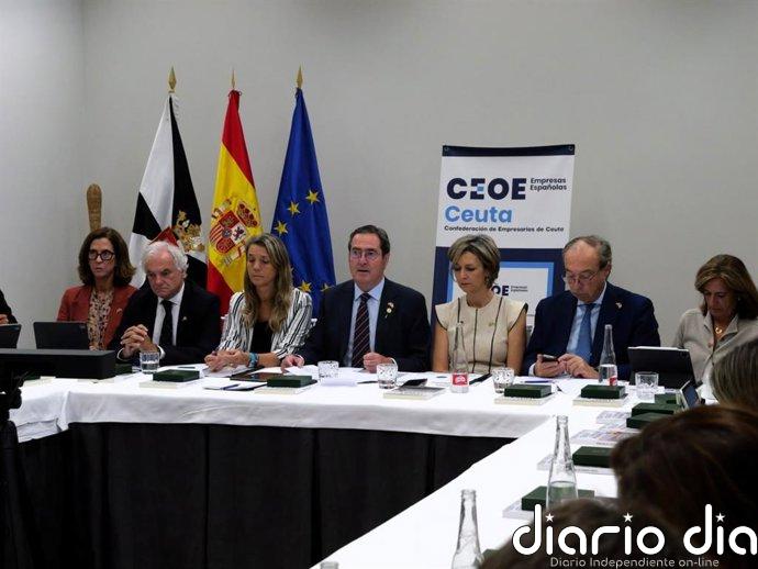 CEIM ve "insostenible" la situación en Ceuta y exige medidas urgentes al Gobierno: "Si no es capaz, debería apartarse"