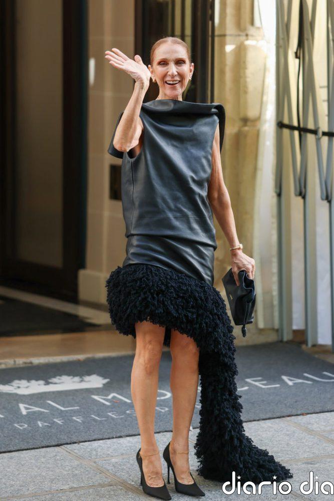 Céline Dion eclipsa con un vestido escultural en París ante su regreso más esperado
