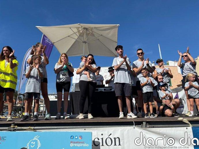 Cerca de 1.000 personas participan en Mallorca en una carrera solidaria para dar visibilidad a la fibrosis quística