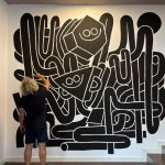 CESINE incorpora a su campus un mural del artista y diseñador Juan Díaz-Faes