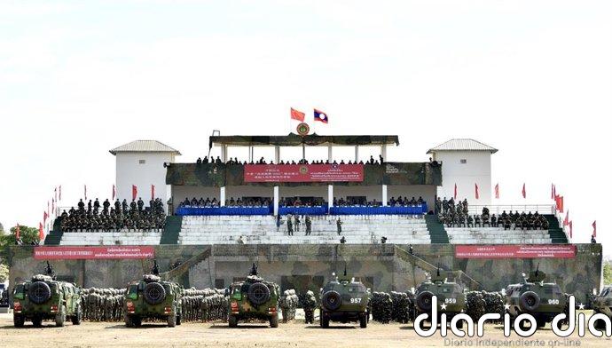 China inaugura una base de apoyo militar en Laos subrayando que "no está dirigida contra terceros"