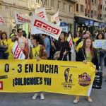 Cientos de educadoras infantiles se concentran en CyL por la dignificación del sector de 0 a 3 años