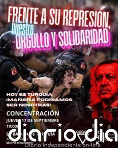 Colectivos LGTBIQA+ convocan una concentración mañana en Madrid contra su "persecución" en Turquía
