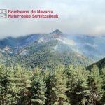 Controlado el incendio forestal de Urzainki