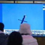 Corea del Norte vuelve a lanzar dos misiles balísticos de corto alcance hacia el mar de Japón