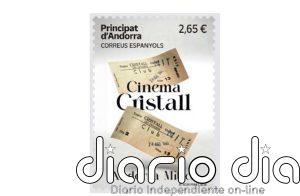 Correos lanza una emisión de la serie Andorra Mítica en homenaje al Cinema Cristall
