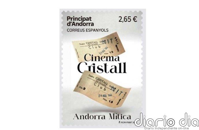 Correos lanza una emisión de la serie Andorra Mítica en homenaje al Cinema Cristall