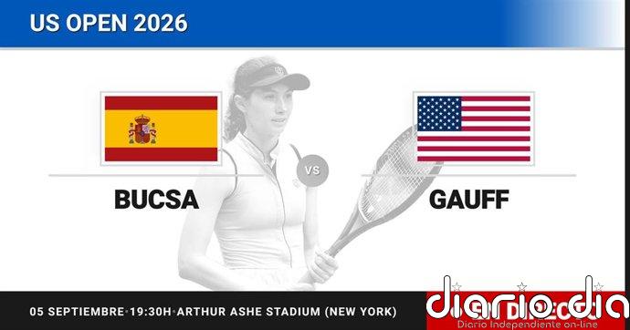 Cristina Bucsa - Coco Gauff, en directo hoy: sigue el partido de US Open WTA