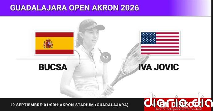 Cristina Bucsa - Iva Jovic, en directo hoy: sigue el partido de Guadalajara Open Akron