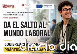 CRUE y Fundación ONCE ofrecen más de 300 becas de prácticas para universitarios con discapacidad