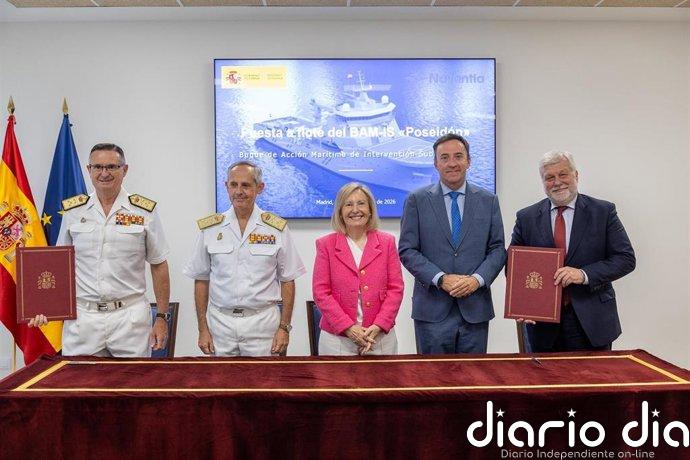 Defensa da luz verde a la construcción del BAM-IS 'Poseidón' en los astilleros de Navantia Puerto Real (Cádiz)