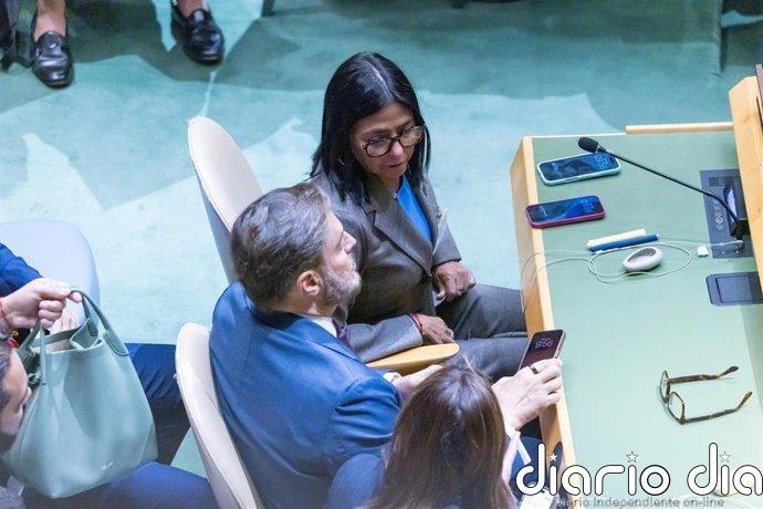 Delcy Rodríguez defiende ante la ONU el diálogo, la paz y la seguridad energética como prioridades internacionales