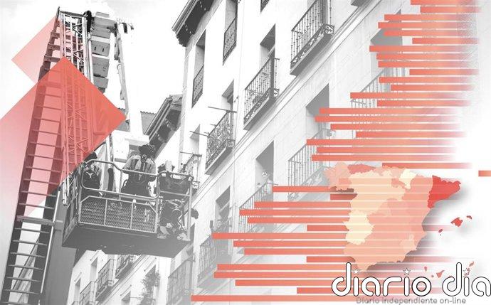 Desahucios en España 2026, en gráficos: cuántos hay al día y qué comunidades registran más