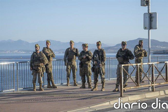 Detenido un inmigrante marroquí tras amenazar ayer con apuñalar a un militar en Ceuta