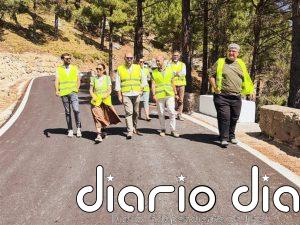 Diputación de Cádiz invierte más de un millón en la restauración de la CA-9104 entre Grazalema y Zahara