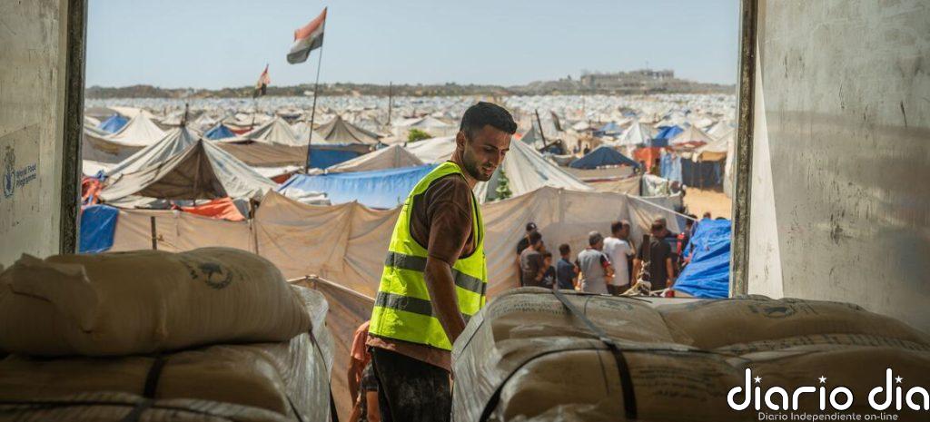 Disminuye a la mitad la ayuda en alimentos a Palestina