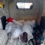 Dos detenidos por robar 100 kilos de cobre e intentar huir de la Guardia Civil en Astorga (León)