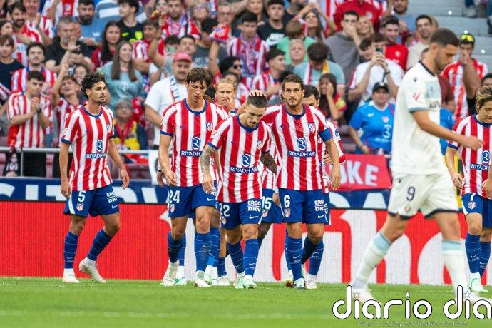 El Atlético golea a Osasuna con un ataque coral
