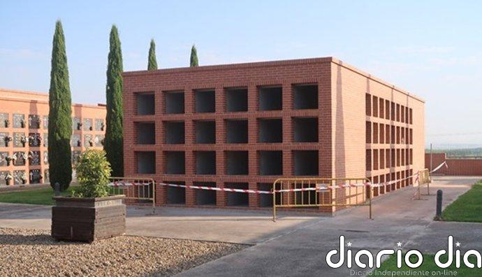 El Ayuntamiento de Alfaro concluye la construcción de nuevos nichos en el Cementerio Municipal