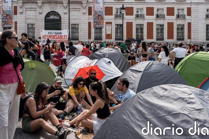 El Ayuntamiento de Madrid acusa a la Delegación del Gobierno de "dejación de funciones" por la acampada de Sol