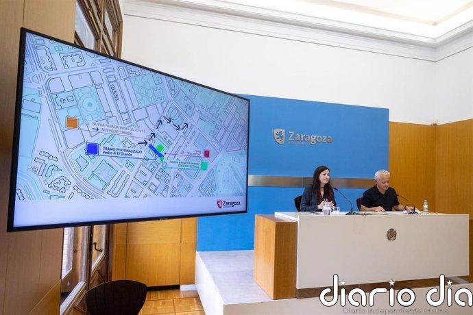 El Ayuntamiento de Zaragoza y CIRCE ensayan mejoras de movilidad del entorno escolar de La Romareda con un proyecto UE