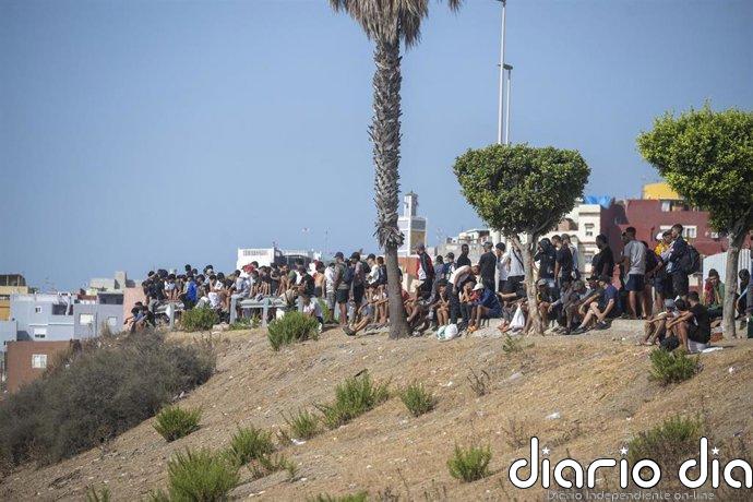 El CENIF detecta un "incremento súbito" de mensajes a favor de cruzar a Ceuta un día antes de su alerta del 29 de julio