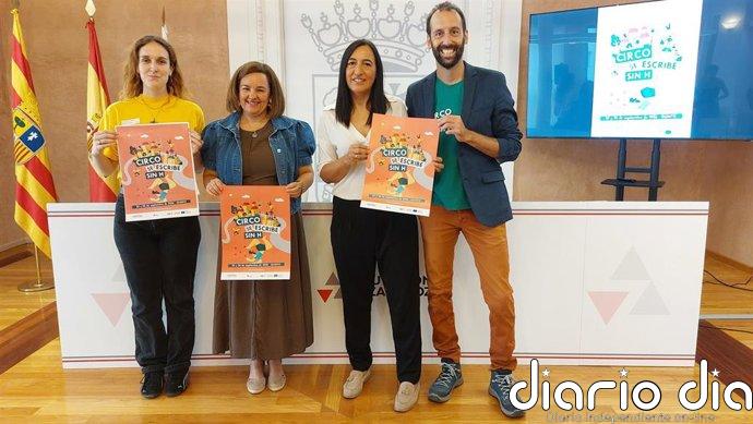 El circo vuelve a tomar las calles de Quinto este fin de semana en la IV edición de 'Circo se escribe sin H'