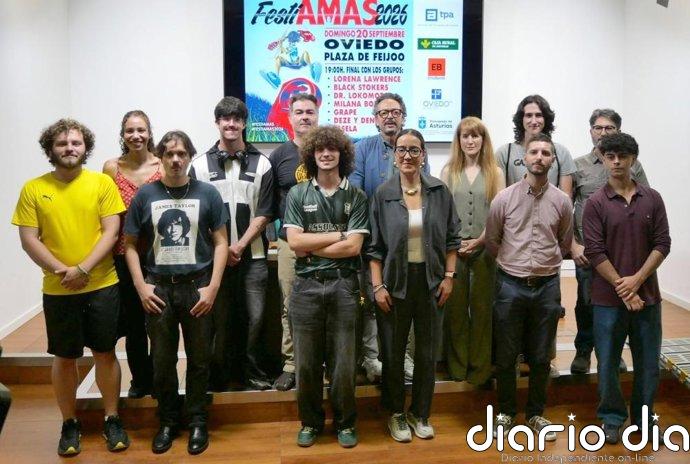 El concurso musical FestiAMAS reúne a 201 grupos y moviliza a unos 800 jóvenes en Asturias