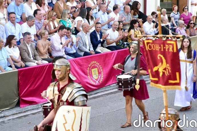 El desfile general de tribus y legiones pone fin a las Guerras Cántabras