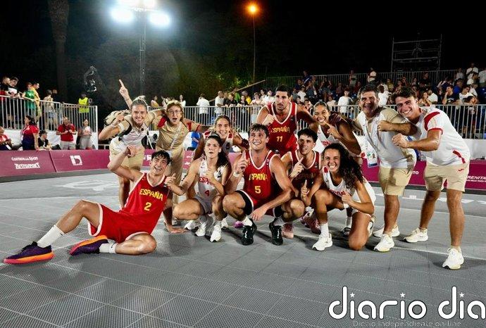 El doblete dorado del 3x3 y el oro de hípica elevan a España hasta las 74 medallas en Taranto