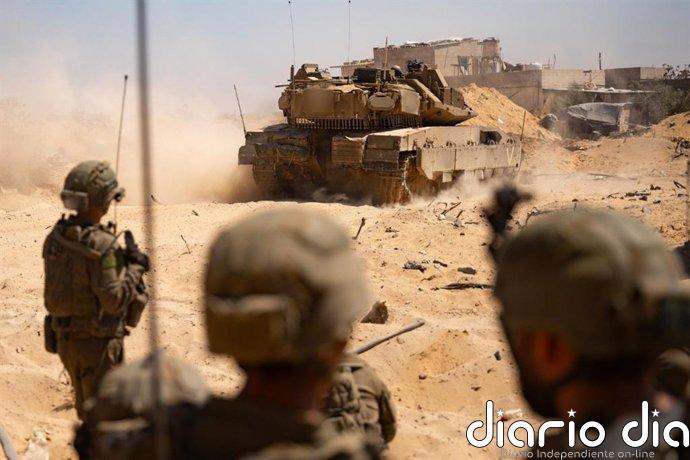 El Ejército de Israel denuncia disparos contra sus tropas en la Franja de Gaza y lanza un nuevo ataque en el enclave