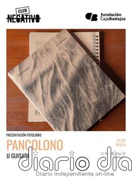 El fotógrafo JJ Guisado presenta este martes un fotolibro sobre los colonos de las Vegas Altas del Guadiana Cartel de la presentación de 'Pancolono' de JJ Guisado en Badajoz el 22 de septiembre de 2026.