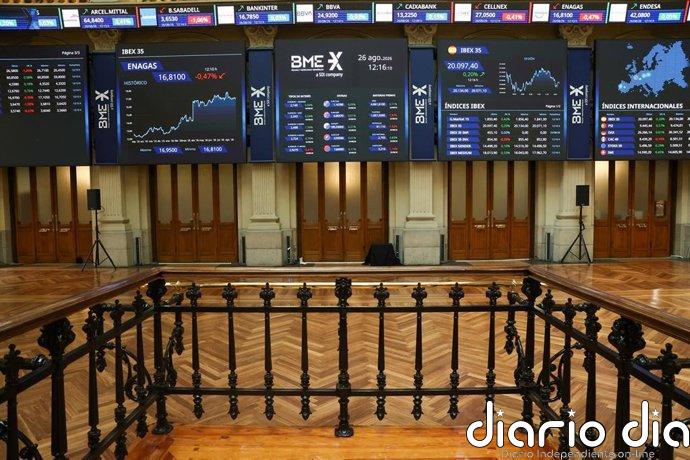 El Ibex 35 pierde un 1,64% en la semana y se queda al borde de los 19.500 puntos