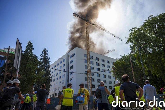 El incendio en las obras del hotel de Altadis en Sevilla retrasa su apertura entre seis y nueve meses